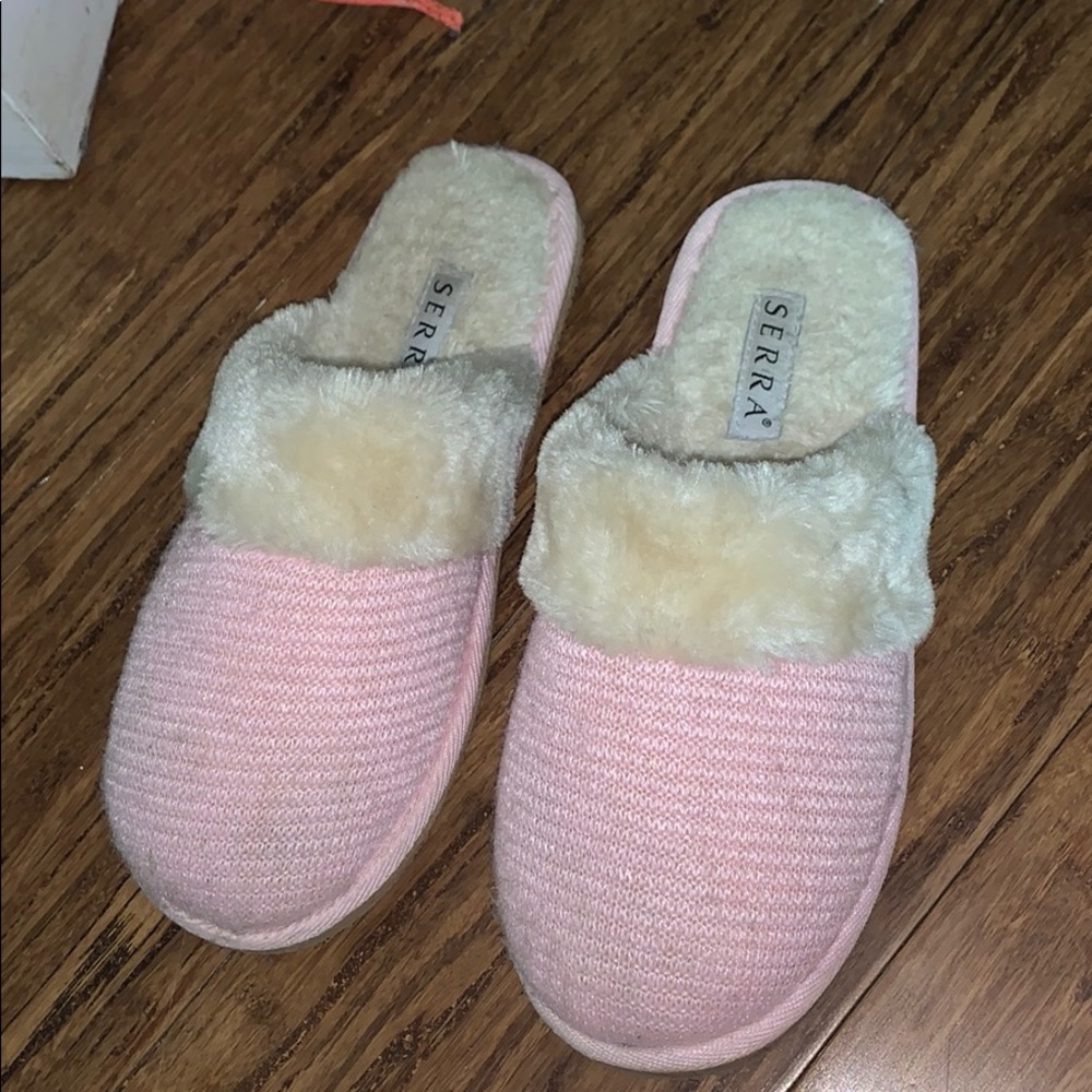 Pink slip on slippers from Target - Picture 3 of 3